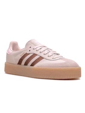 NWT Adidas Sambae platform gum sneakers putty mauve pink brown